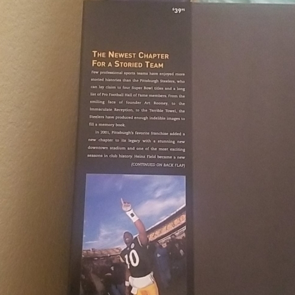 NFL Steelers book vintage - Picture 4 of 7